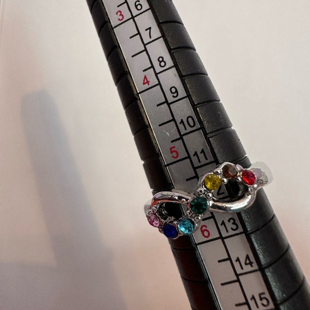 Multi crystal ring